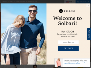 solbari.com screenshot