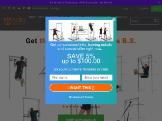 solostrength.com screenshot