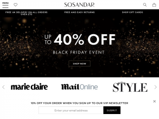 sosandar.com screenshot