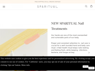 sparitual.com screenshot