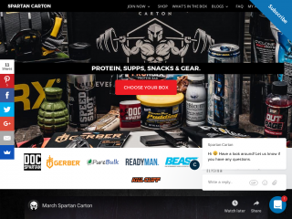 spartancarton.com screenshot