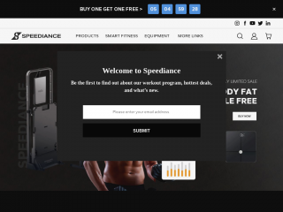 speediance.com screenshot