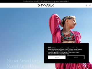 spinnakerboutique.com screenshot