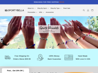 sportybella.com screenshot