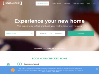 spotahome.com screenshot