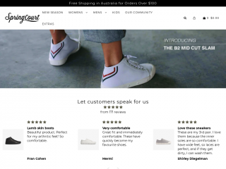 springcourt.com.au screenshot