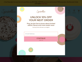 sprinkles.com screenshot