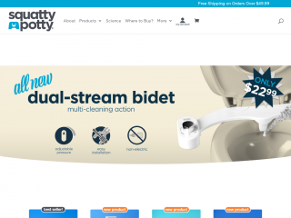 squattypotty.com screenshot