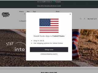 stand4socks.com screenshot