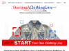 startingaclothingline.com coupons