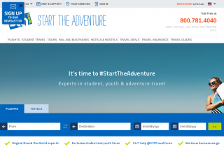 statravel.com screenshot