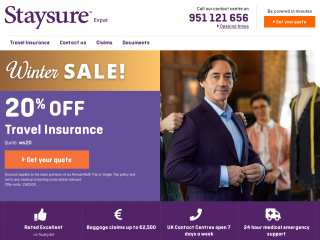 staysure.com screenshot