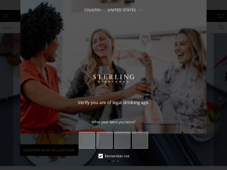 sterlingvineyards.com screenshot