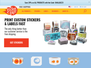 stickergiant.com screenshot