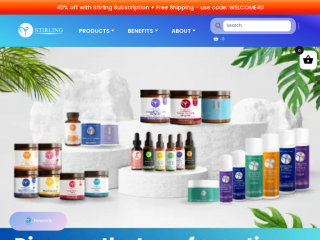 stirlingcbdoil.com screenshot