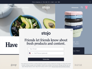 stojo.co screenshot