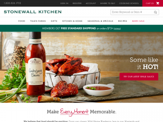 stonewallkitchen.com screenshot