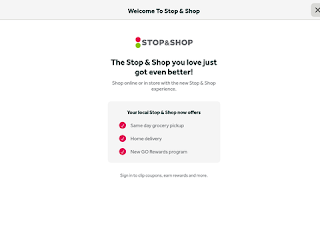 stopandshop.com screenshot