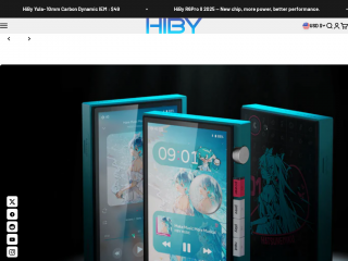 store.hiby.com screenshot