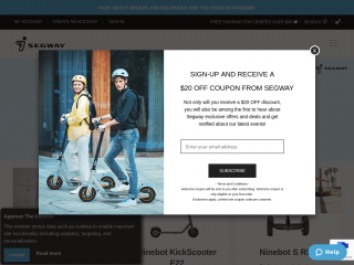 store.segway.com screenshot