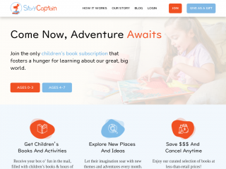 storycaptainbooks.com screenshot