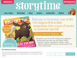 storytimemagazine.com screenshot