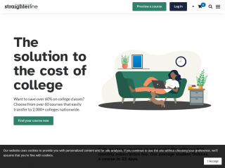 straighterline.com screenshot