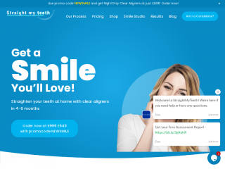 straightmyteeth.com screenshot