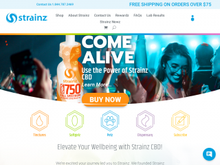 strainz.com screenshot