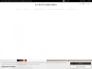 strathberry.com screenshot