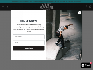 streetmachineskate.com screenshot