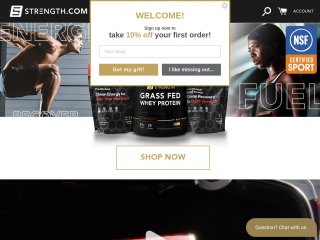 strength.com screenshot