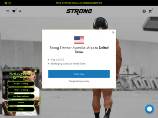 strongliftwear.com screenshot