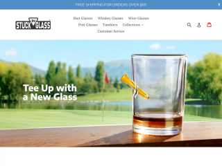 stuckinglass.com screenshot