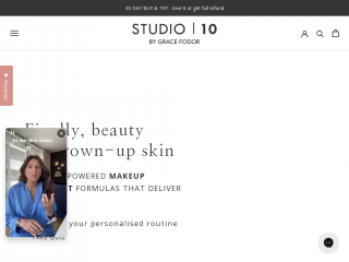 studio10beauty.com screenshot