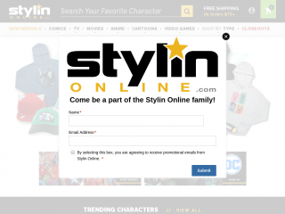 stylinonline.com screenshot