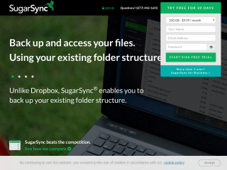 sugarsync.com screenshot