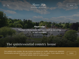 summerlodgehotel.co.uk screenshot