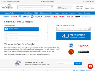 sundatasupply.com screenshot