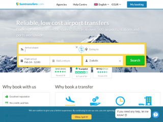 suntransfers.com screenshot