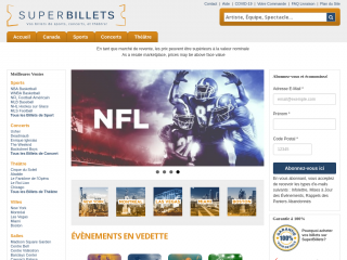 superbillets.com screenshot