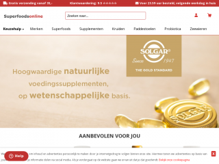 superfoodsonline.nl screenshot