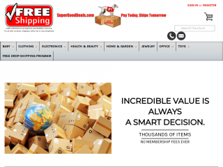 supergooddeals.com screenshot