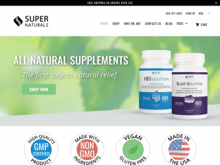 supernaturalshealth.com screenshot