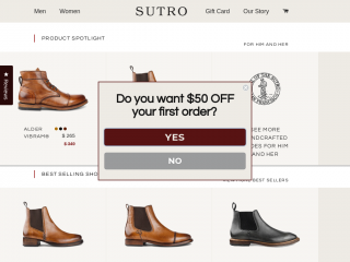 sutrofootwear.com
