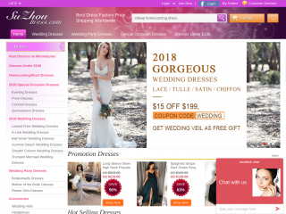 suzhoudress.com screenshot