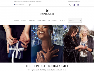 swarovski.com screenshot