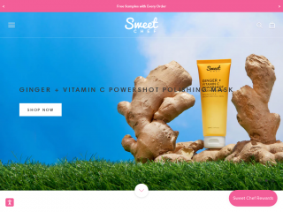 sweetchefskincare.com screenshot