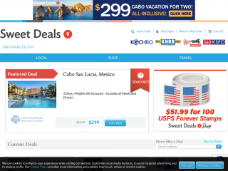 sweetdeals.com screenshot