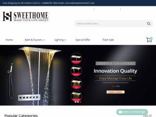 sweethome247.com screenshot